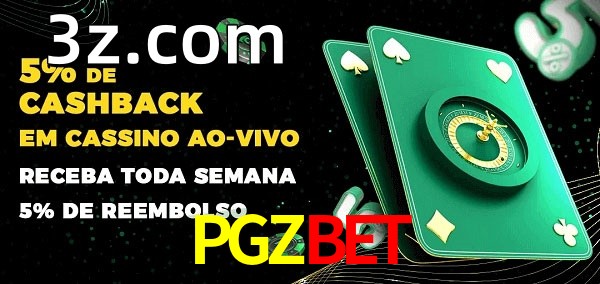 Promoções do cassino ao Vivo PGZBET